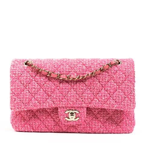 chanel pink classic flap|chanel classic flap bag price.